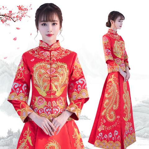 婚纱礼服2017新款新娘结婚长拖尾一字肩奢华齐地公主简约显瘦冬季